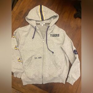 WEAR by Erin Andrews Gray LSU Tigers Hoodie Jacket
NWOT